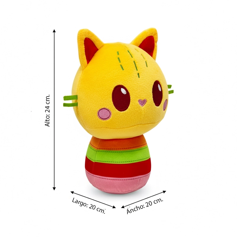 PELUCHE ALMOHADIN (PILLOW CAT) 25 CM - GABBY’S DOLLHOUSE - 5