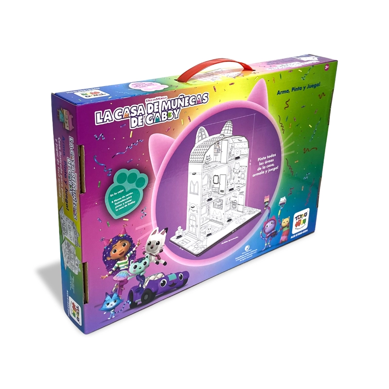 CASA PARA ARMAR, PINTAR Y JUGAR (CHICA) – GABBY’S DOLLHOUSE - 7