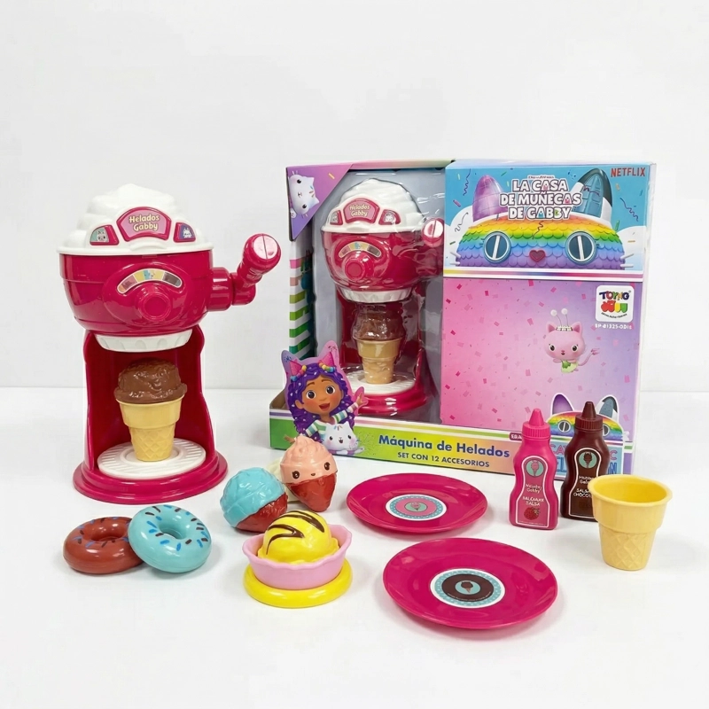SET MAQUINA DE HELADO - GABBY´S DOLL HOUSE - 1