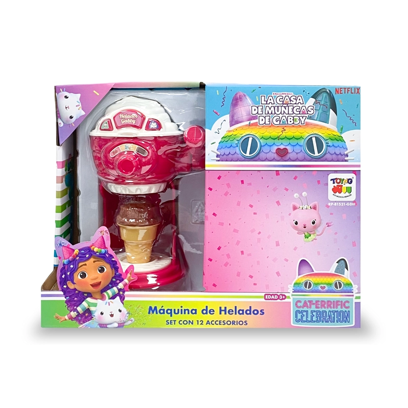 SET MAQUINA DE HELADO - GABBY´S DOLL HOUSE - 2