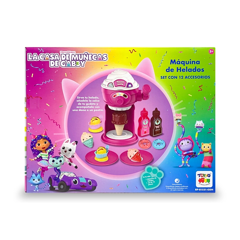 SET MAQUINA DE HELADO - GABBY´S DOLL HOUSE - 3