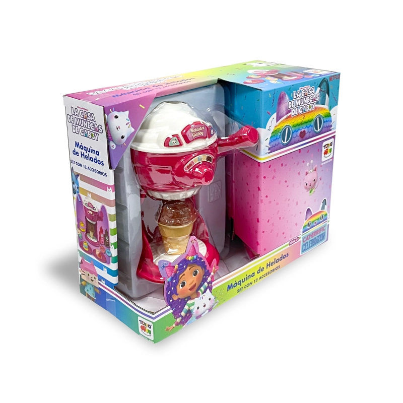 SET MAQUINA DE HELADO - GABBY´S DOLL HOUSE - 4