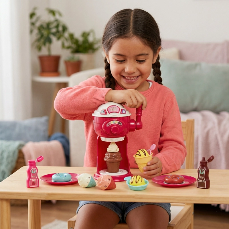 SET MAQUINA DE HELADO - GABBY´S DOLL HOUSE - 5