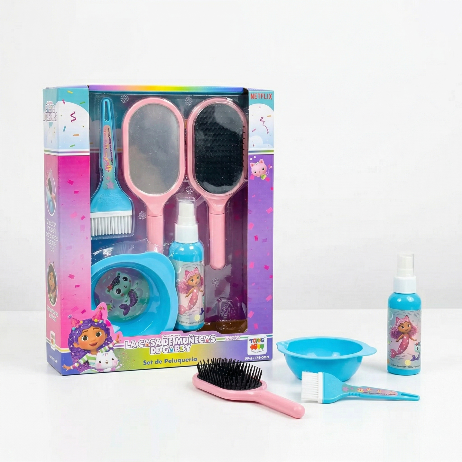SET DE PELUQUERIA TINTURA - GABBY´S DOLL HOUSE - 1