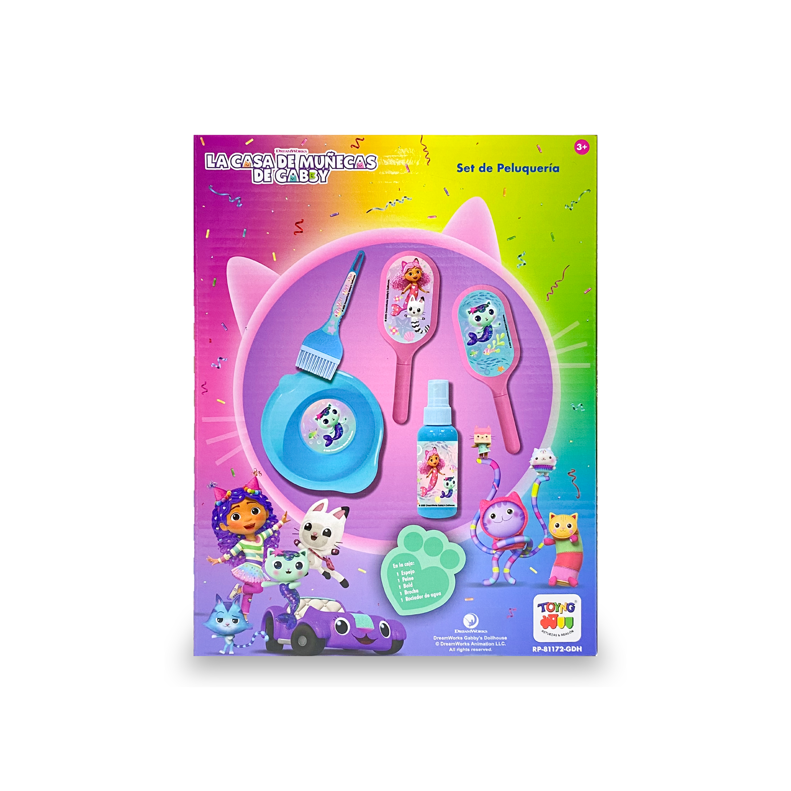 SET DE PELUQUERIA TINTURA - GABBY´S DOLL HOUSE - 6