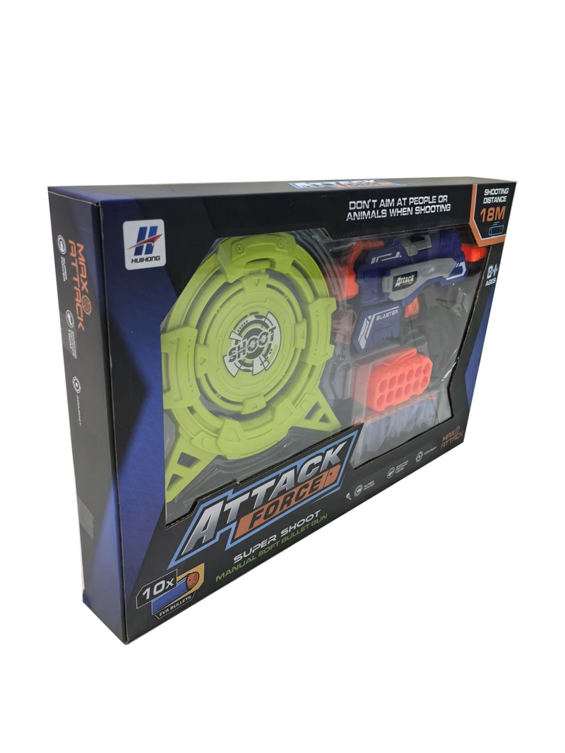 JUGUETE SET LANZADOR, 10 DARDOS Y 1 TABLERO - TOYNG - 3