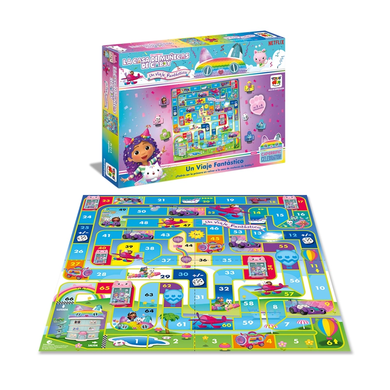 JUEGO DE MESA VIAJE FANTASTICO - GABBY - 1