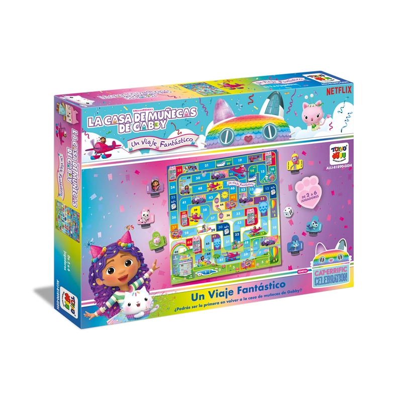 JUEGO DE MESA VIAJE FANTASTICO - GABBY - 4