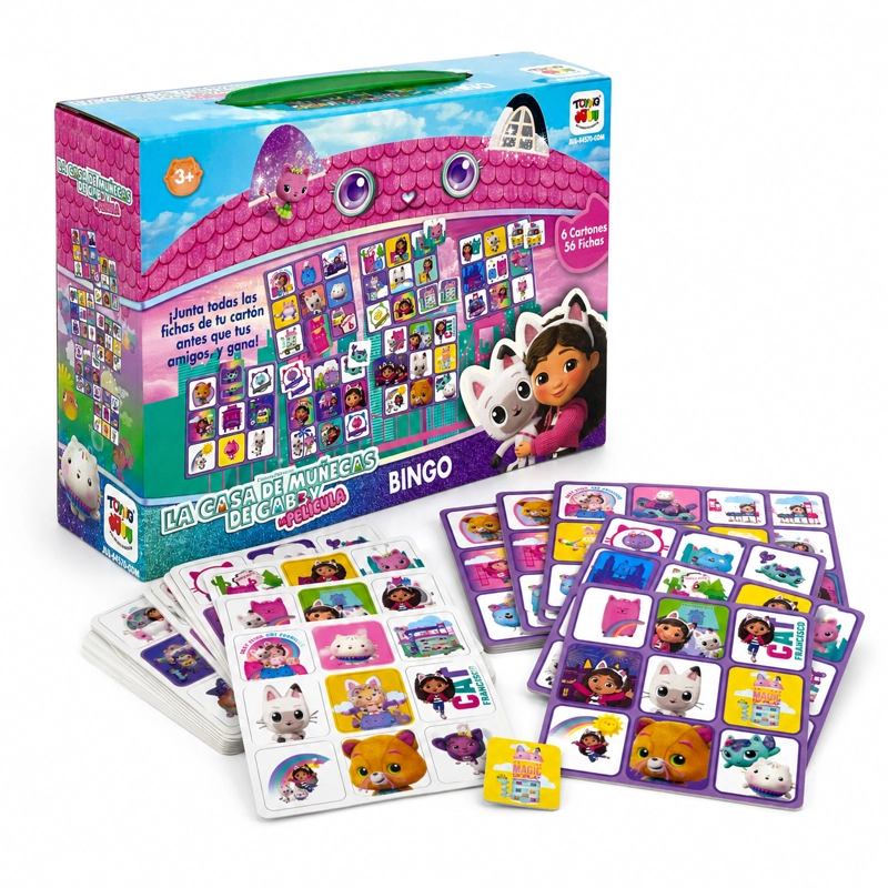 JUEGO DE MESA BINGO - GABBY’S DOLL HOUSE - 1
