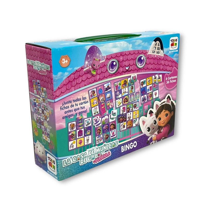 JUEGO DE MESA BINGO - GABBY’S DOLL HOUSE - 5