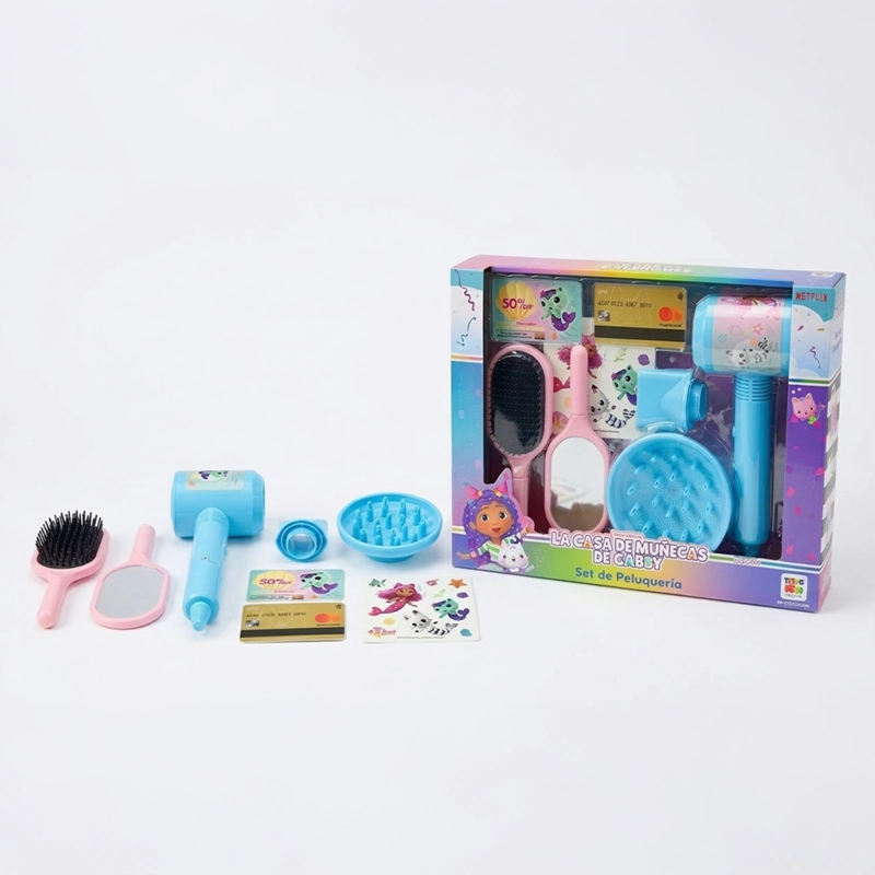 SET DE PELUQUERIA SECADOR - GABBY´S DOLL HOUSE - 1