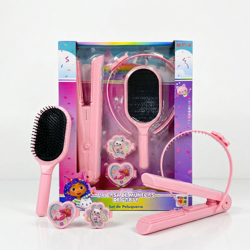 SET DE PELUQUERIA ALISADOR - GABBY´S DOLL HOUSE - 1