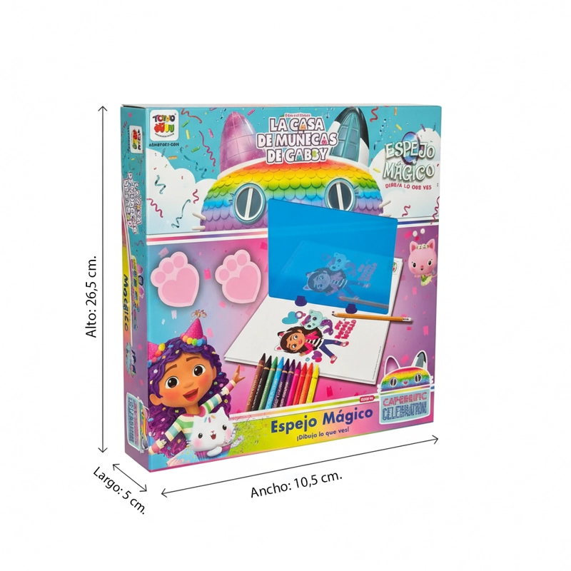 JUEGO EDUCATIVO ESPEJO MAGICO - GABBY - 5