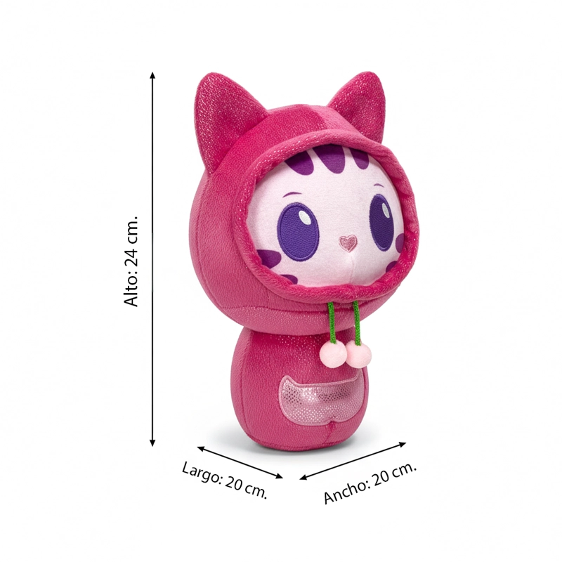 PELUCHE DJ GATUNO 25 CM - GABBY’S DOLLHOUSE - 5