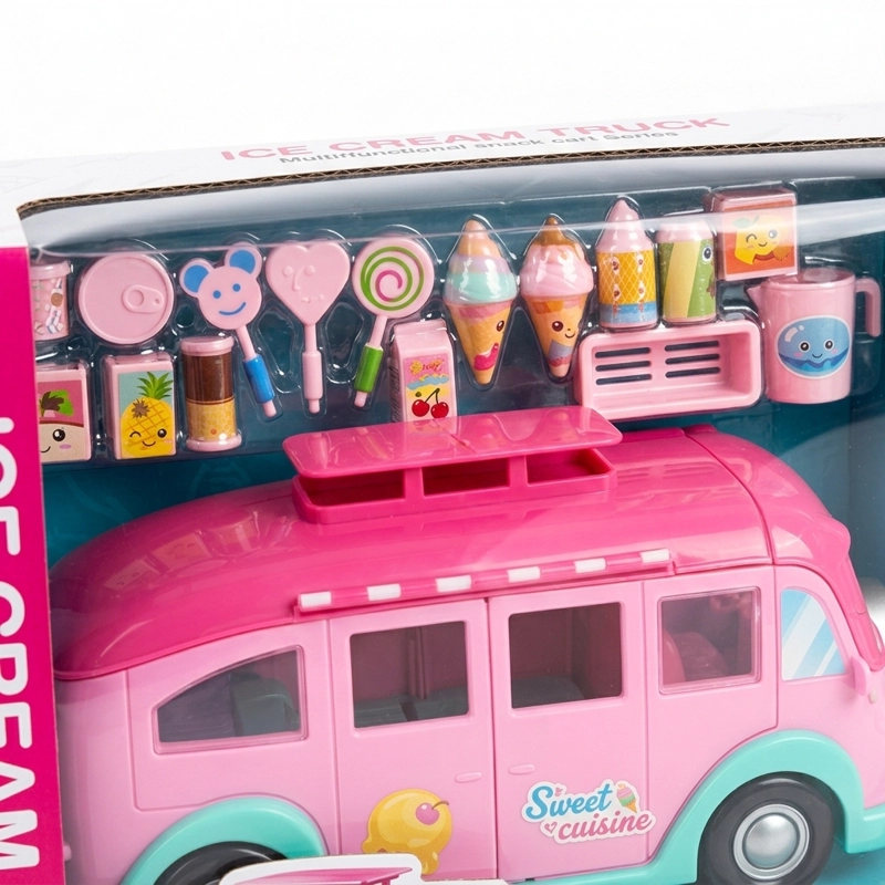 JUGUETE SET BUS FOOD TRUCK Y MUÑECA - TOYNG - 2