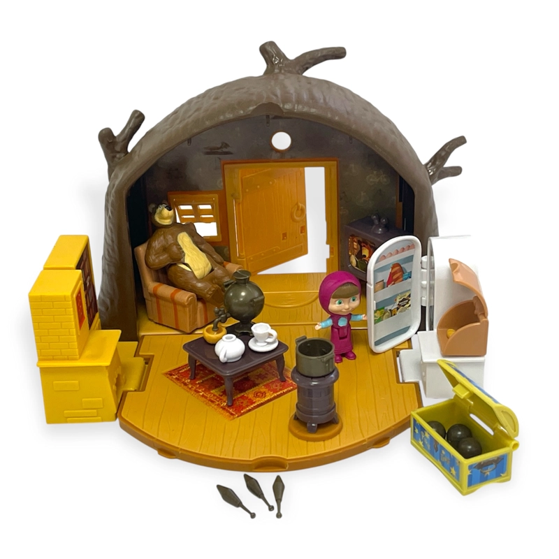 JUGUETE CASA OSO SET DE JUEGO - MASHA Y EL OSO - 1
