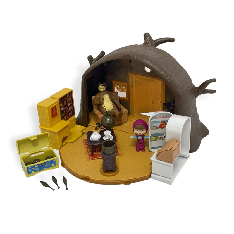 JUGUETE CASA OSO SET DE JUEGO - MASHA Y EL OSO - 3