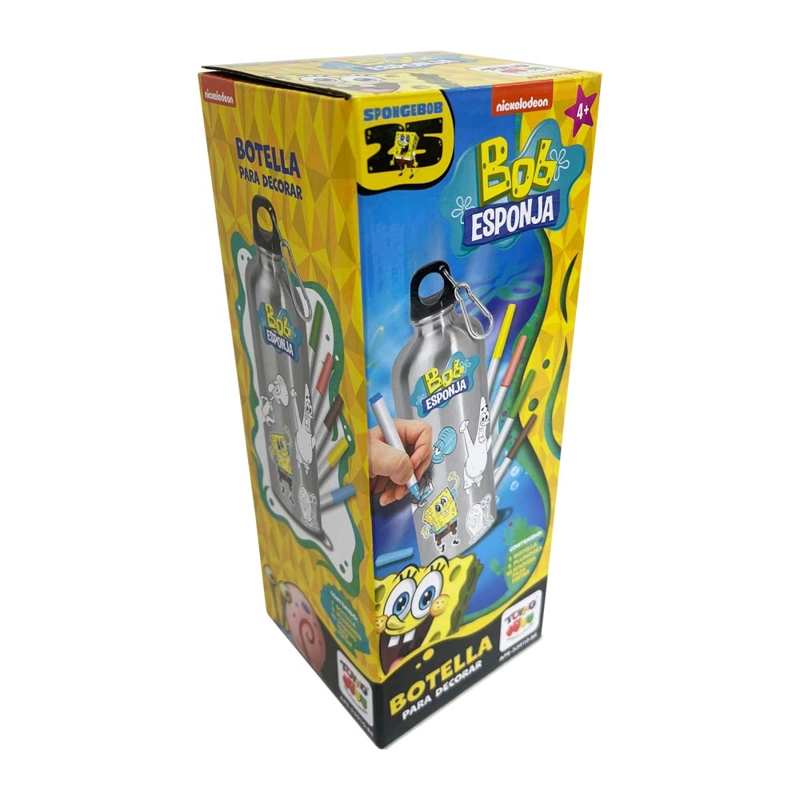 BOTELLA PARA PINTAR - BOB ESPONJA - 3