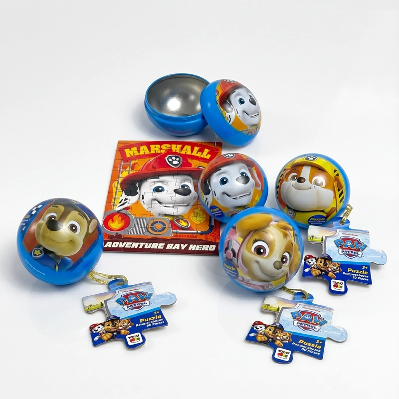 PACK X24 PUZZLES ESFERA 50 PIEZAS PAW PATROL - 2