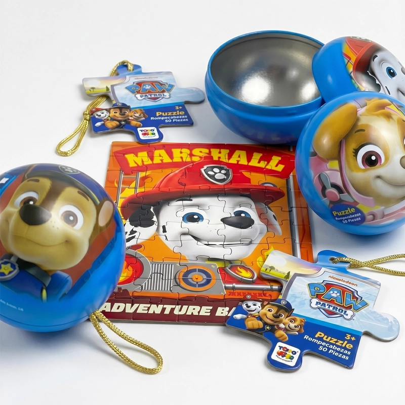 PACK X24 PUZZLES ESFERA 50 PIEZAS PAW PATROL - 3