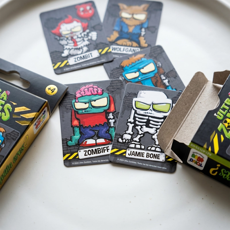 PACK 12 FLASH CARDS ADIVINA QUIE N ERES ULTRA ZOMBIES - 3