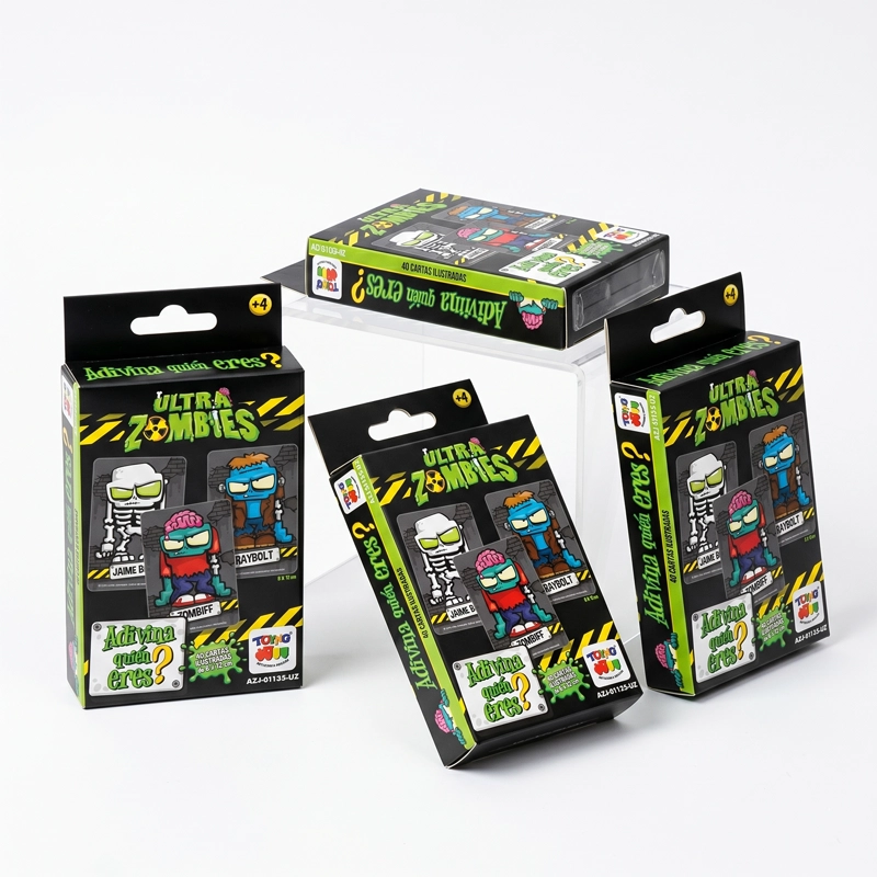 PACK 12 FLASH CARDS ADIVINA QUIE N ERES ULTRA ZOMBIES - 5