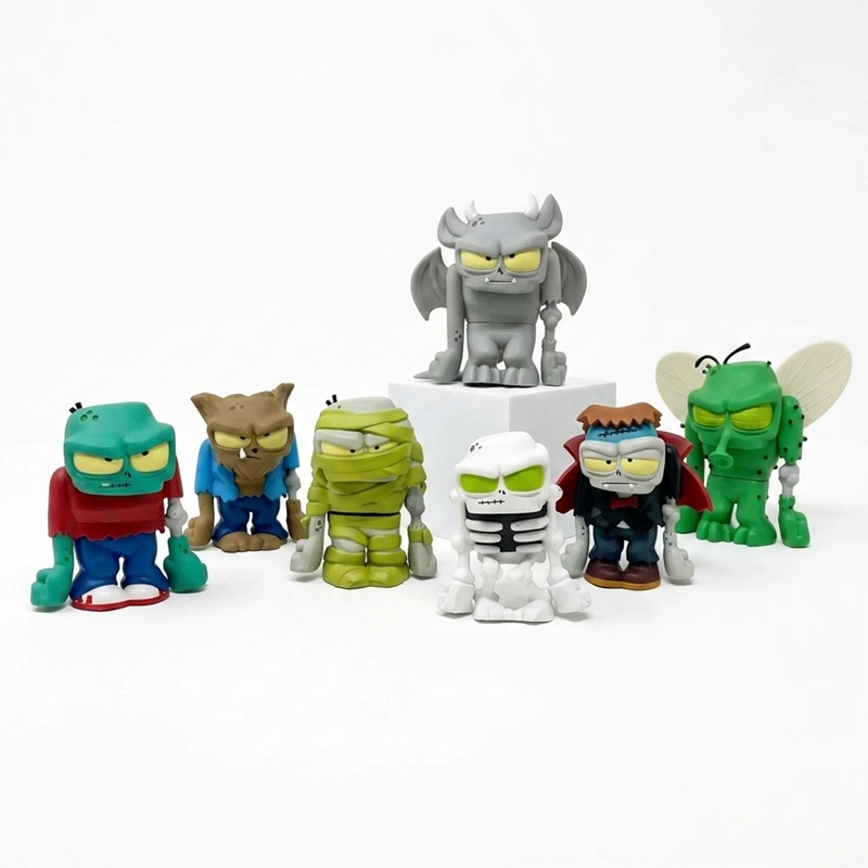 PACK X8 FIGURAS ULTRA ZOMBIES COLECCION COMPLETA 8 CM - 1