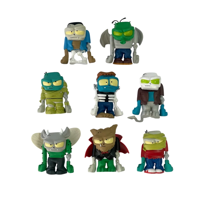 PACK X8 FIGURAS ULTRA ZOMBIES COLECCION COMPLETA 8 CM - 3