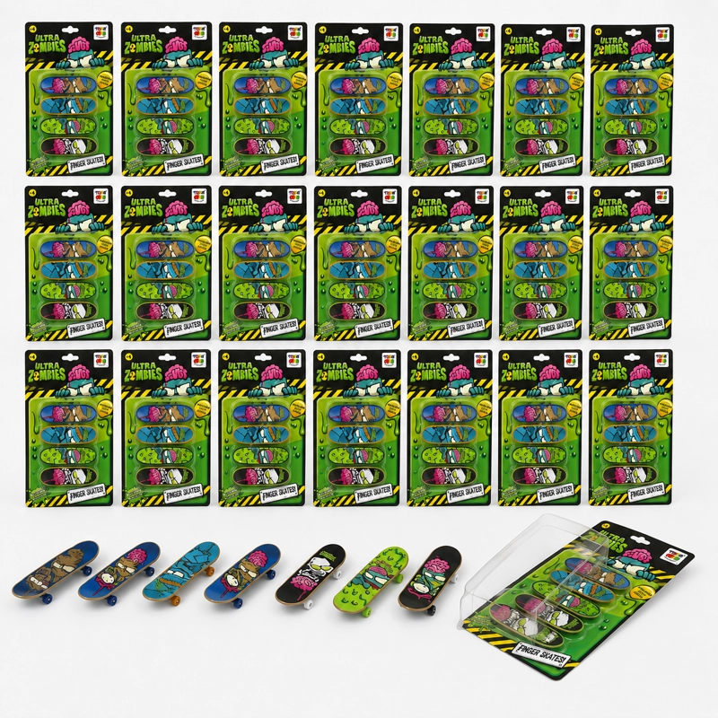 PACK X24 FINGER SKATE ULTRA ZOMBIES BLISTER - 1