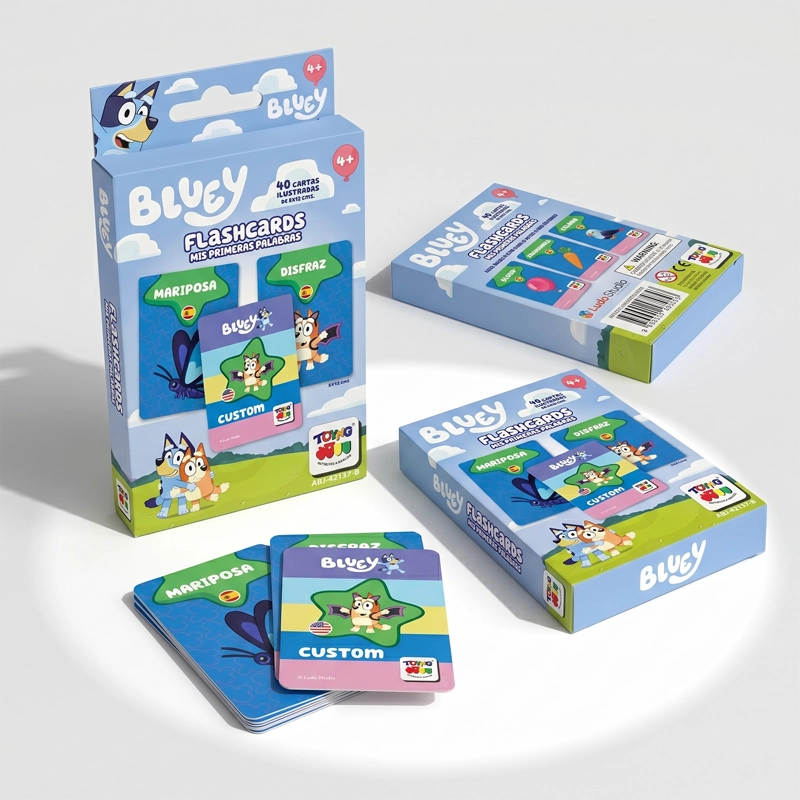 PACK 12 FLASH CARDS PRIMERAS PALABRAS BLUEY - 4
