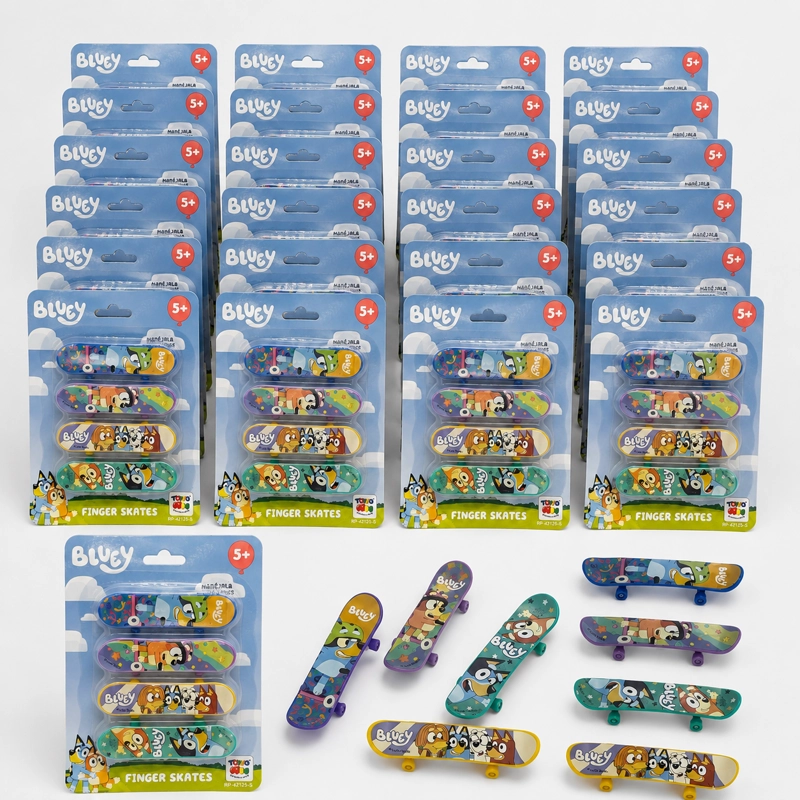 PACK X24 FINGER SKATE BLUEY BLISTER - 1