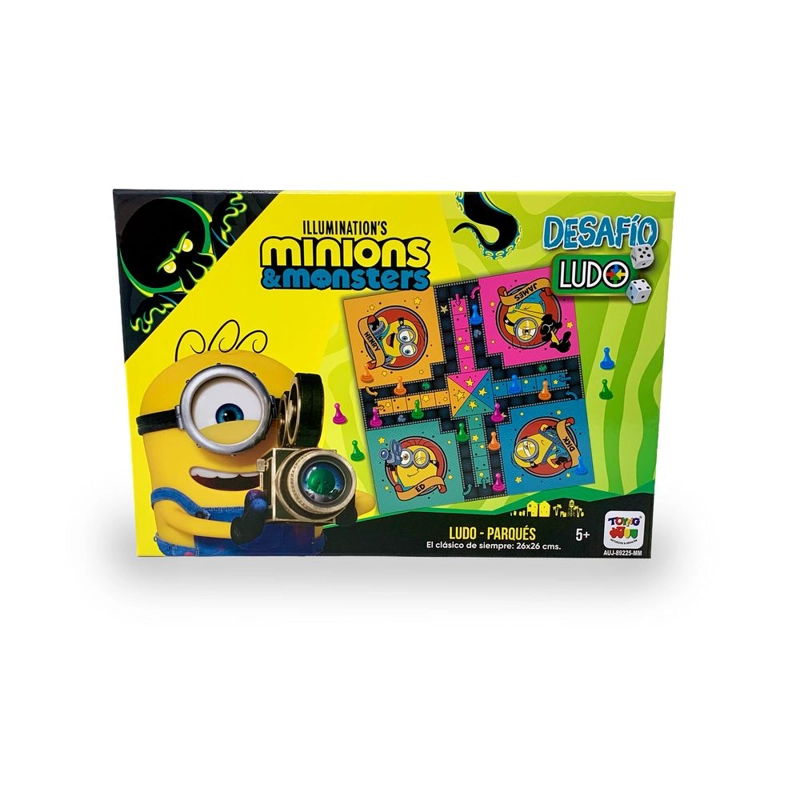 JUEGO DE MESA DESAFIO LUDO - MINIONS - 2