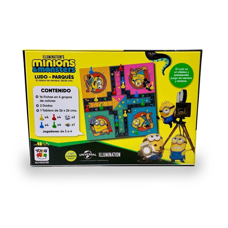 JUEGO DE MESA DESAFIO LUDO - MINIONS - 3