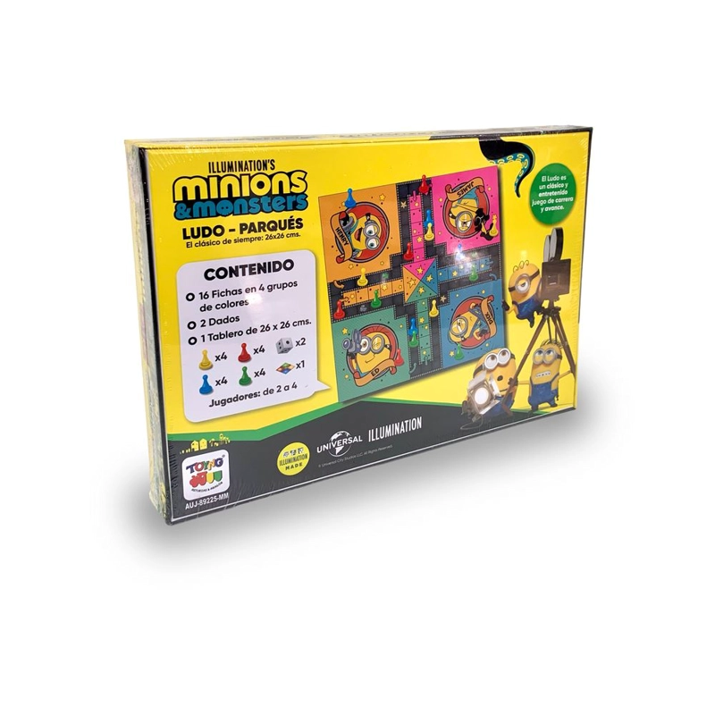 JUEGO DE MESA DESAFIO LUDO - MINIONS - 5