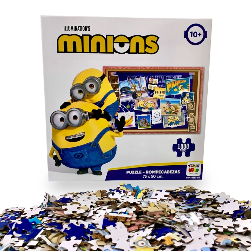 PUZZLE 1000 PIEZAS - MINIONS - 7