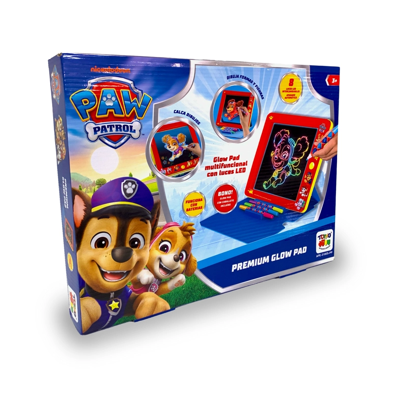 JUEGO EDUCATIVO PIZARRA GLOW PAD PREMIUM - PAW PATROL - 4