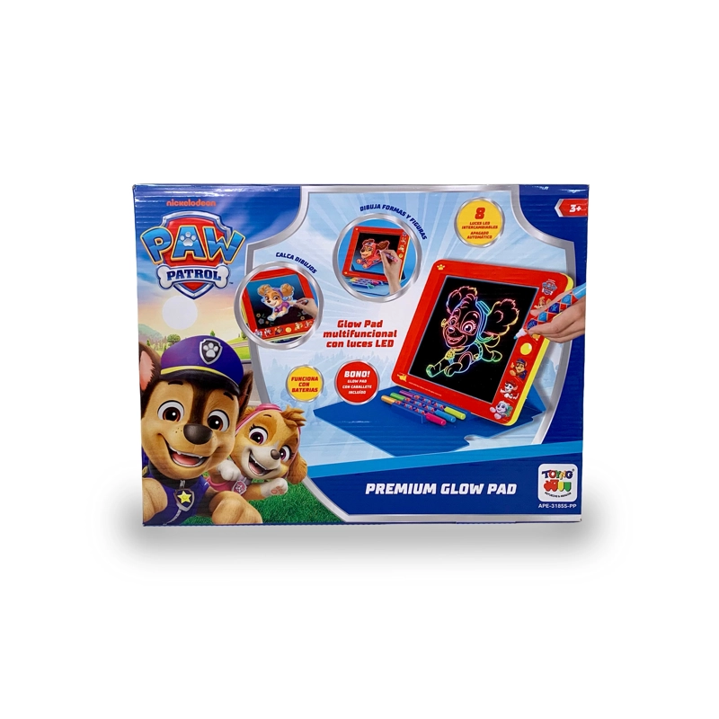 JUEGO EDUCATIVO PIZARRA GLOW PAD PREMIUM - PAW PATROL - 6