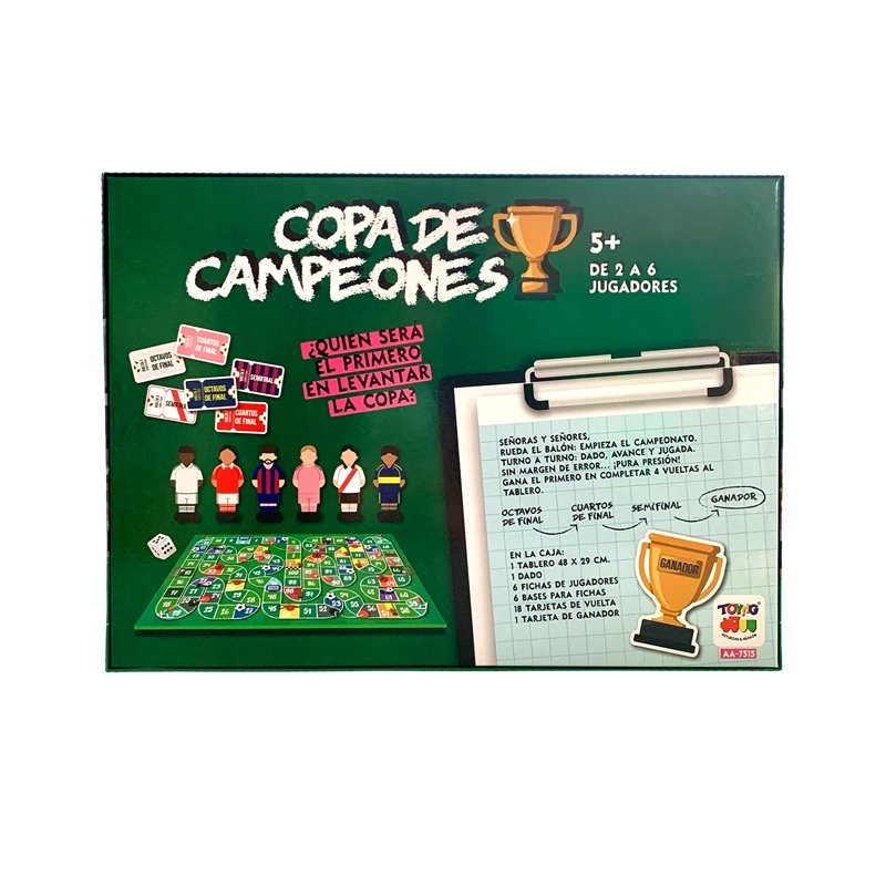 JUEGO DE MESA COPA DE CAMPEONES - TOYNG FUTBOL - 5