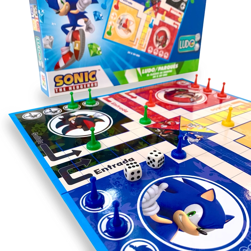 JUEGO DE MESA LUDO - SONIC - 2