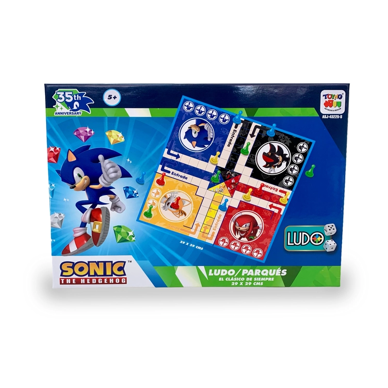 JUEGO DE MESA LUDO - SONIC - 4