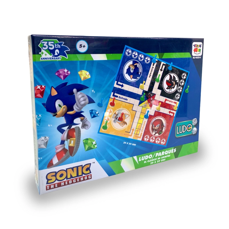 JUEGO DE MESA LUDO - SONIC - 6