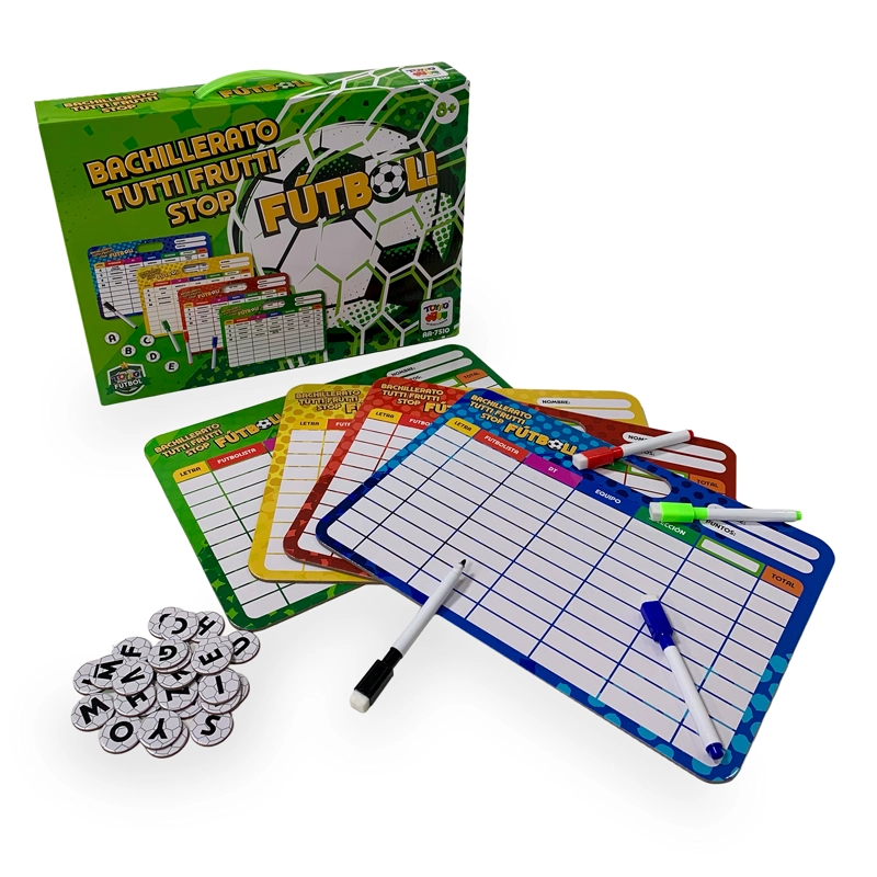 JUEGO DE MESA BACHILLERATO TUTTI FRUTTI FUTBOL TOYNG - 1