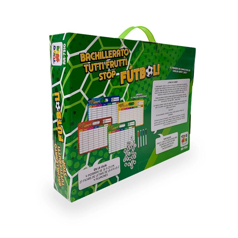 JUEGO DE MESA BACHILLERATO TUTTI FRUTTI FUTBOL TOYNG - 3