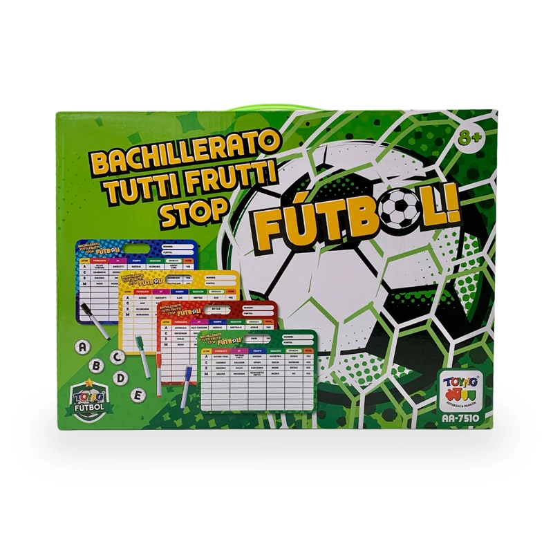JUEGO DE MESA BACHILLERATO TUTTI FRUTTI FUTBOL TOYNG - 4