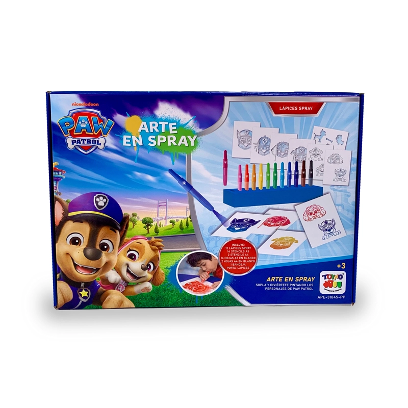 JUEGO EDUCATIVO KIT DE ARTE EN SPRAY - PAW PATROL - 3