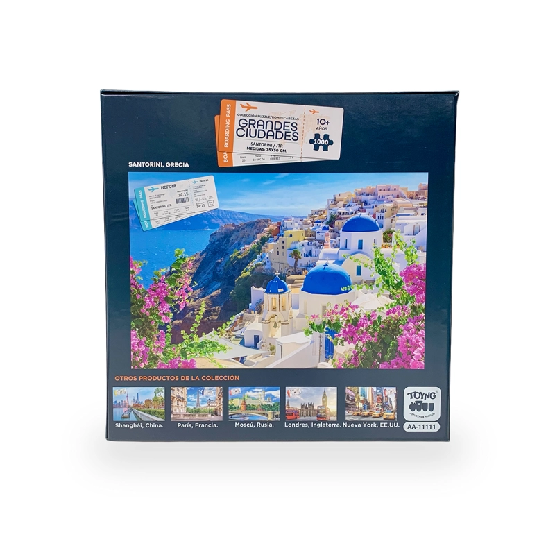 PUZZLE SANTORINI - TOYNG - 5