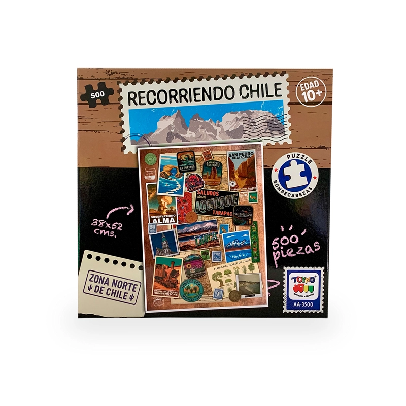 PUZZLE ZONA NORTE DE CHILE - TOYNG - 4
