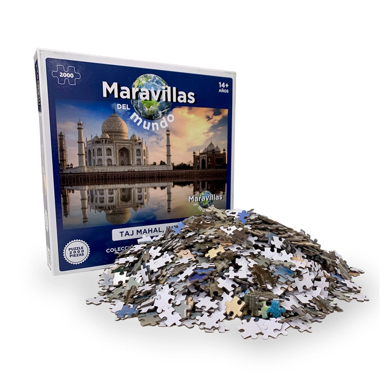 PUZZLE ROMPECABEZAS TAJ MAHAL INDIA (2000) PIEZAS - TOYNG - 1