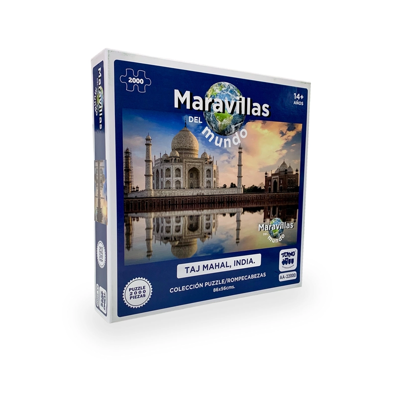 PUZZLE ROMPECABEZAS TAJ MAHAL INDIA (2000) PIEZAS - TOYNG - 2