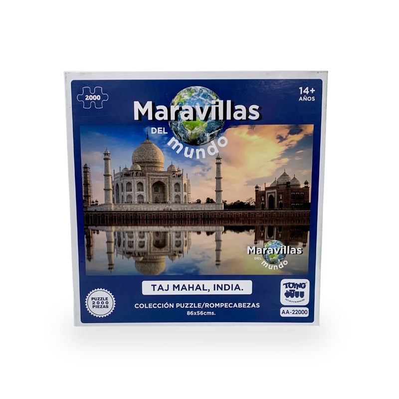 PUZZLE ROMPECABEZAS TAJ MAHAL INDIA (2000) PIEZAS - TOYNG - 4